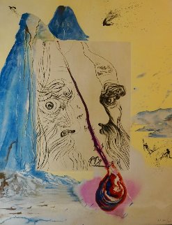 Moses and Monotheism the Tear of Blood EA 1975 HS Limited Edition Print - Salvador Dali Moses and Monotheism the Tear of Blood EA 1975 HS Limited Edition Print - Salvador Dali