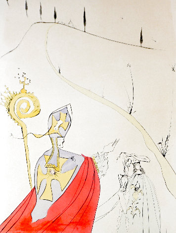 After 50 Years of Surrealism: The Sacred Love of Gala EA 1974 HS Limited Edition Print - Salvador Dali