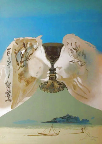 Chalice of Love 1976 HS Limited Edition Print - Salvador Dali