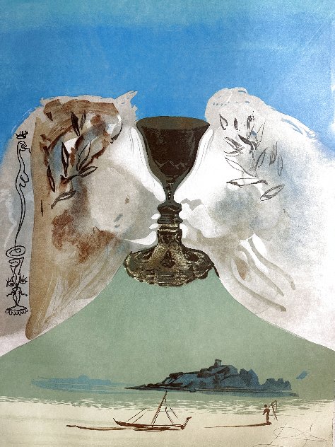 Chalice of Love EA 1976 HS - Huge Limited Edition Print by Salvador Dali