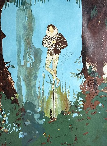 Prince of Love EA 1977 HS w/ Remarque - Huge Limited Edition Print - Salvador Dali