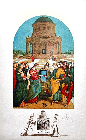 Raphael le Mariage de la Vierge 1974 HS Limited Edition Print - Salvador Dali