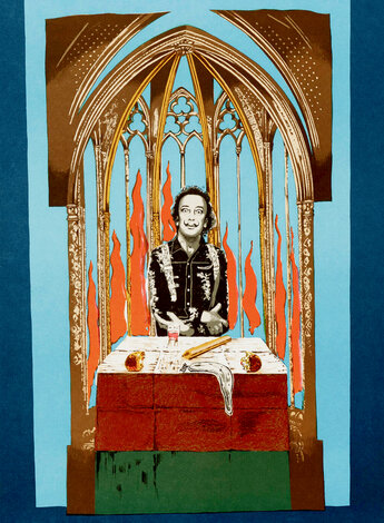 Dalis’ Inferno 1978 HS in Portfolio Limited Edition Print - Salvador Dali