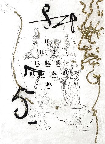 Les Amours Jaunes the Toad 1974 HS Limited Edition Print - Salvador Dali
