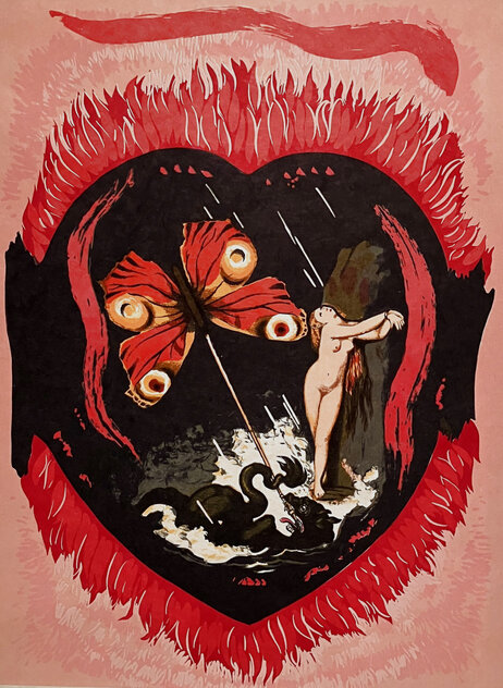 From the Triumph of Love Suite: Le Triomphe EA 1984 HS by Salvador Dali