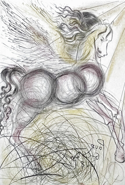 Pegasus 1968 HS - Early by Salvador Dali