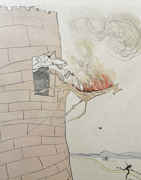 After 50 Years of Surrealism : Inquisitor Expels Savior EA 1974 HS by Salvador Dali