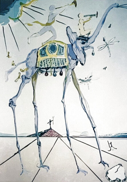Celestial Elephant (Space Elephant) 1979 HS Limited Edition Print by Salvador Dali