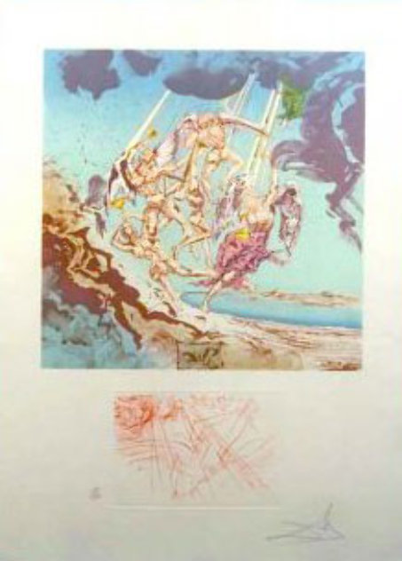 Return of Ulysses AP 1977 Limited Edition Print by Salvador Dali
