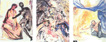 Les Amoureux Suite of 3 1978 Limited Edition Print - Salvador Dali Les Amoureux Suite of 3 1978 Limited Edition Print - Salvador Dali