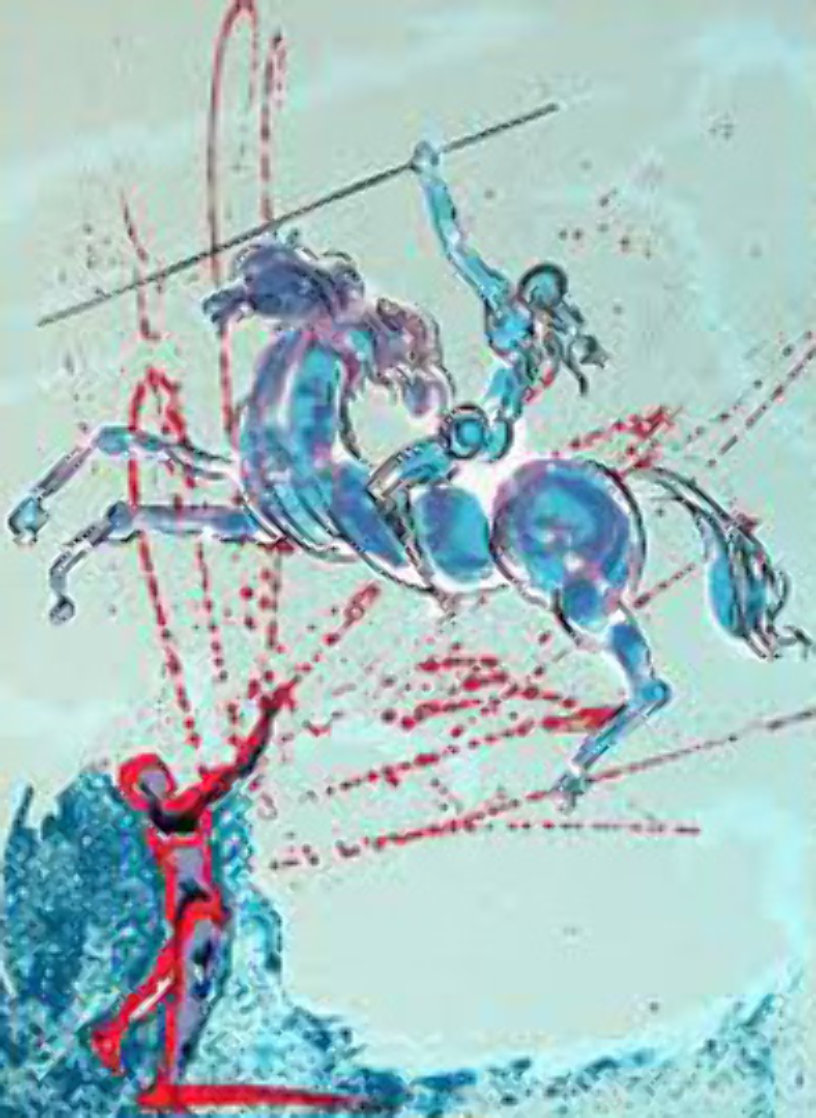Joan of Arc 1977 Limited Edition Print by Salvador Dali Joan of Arc 1977 Limited Edition Print by Salvador Dali