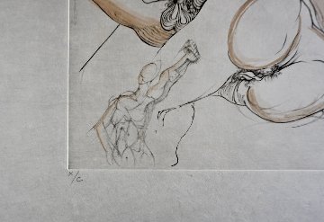 Le Repos Du Guerrier 1969 (Early) Limited Edition Print - Salvador Dali Le Repos Du Guerrier 1969 (Early) Limited Edition Print - Salvador Dali