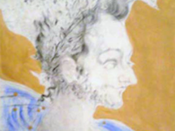 Les Amours De Cassandre Portrait De Ronsard 1968 Limited Edition Print - Salvador Dali Les Amours De Cassandre Portrait De Ronsard 1968 Limited Edition Print - Salvador Dali