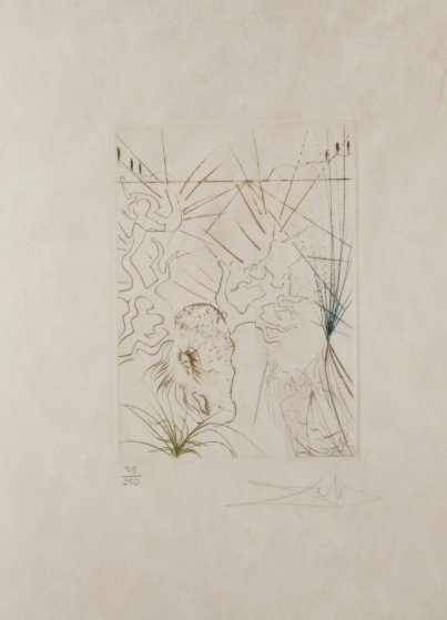Shakespeare II the Merry Wives of Windsor 1971 Limited Edition Print by Salvador Dali Shakespeare II the Merry Wives of Windsor 1971 Limited Edition Print by Salvador Dali