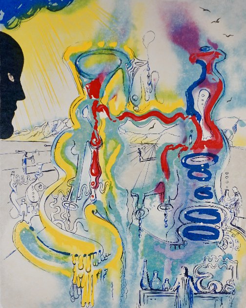 L'Adventure Medicale - The Chemist 1980 HS Limited Edition Print by Salvador Dali