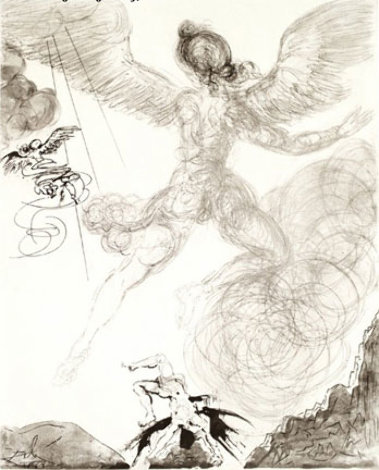 Mythology Icarus 1963 (early) Limited Edition Print - Salvador Dali