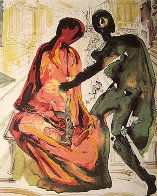 Les Amoureux Suite of 3 1979 Limited Edition Print by Salvador Dali - 1