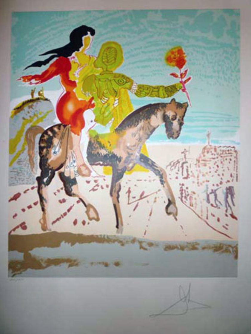New Jerusalem Suite of 2 1980 Limited Edition Print by Salvador Dali New Jerusalem Suite of 2 1980 Limited Edition Print by Salvador Dali