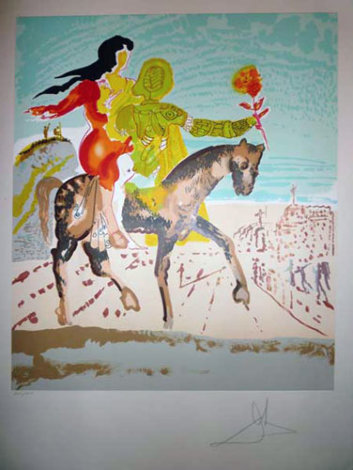 New Jerusalem Suite of 2  1980 Limited Edition Print - Salvador Dali