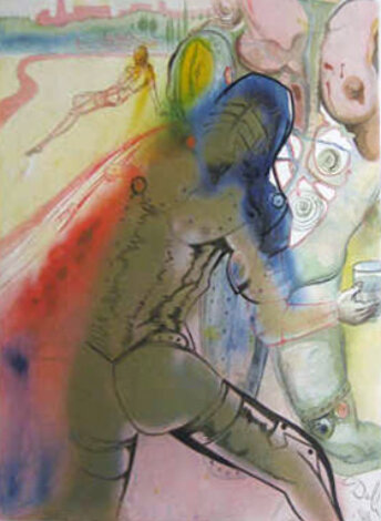 Death of Clorinda 1969 (Early) HS Limited Edition Print - Salvador Dali