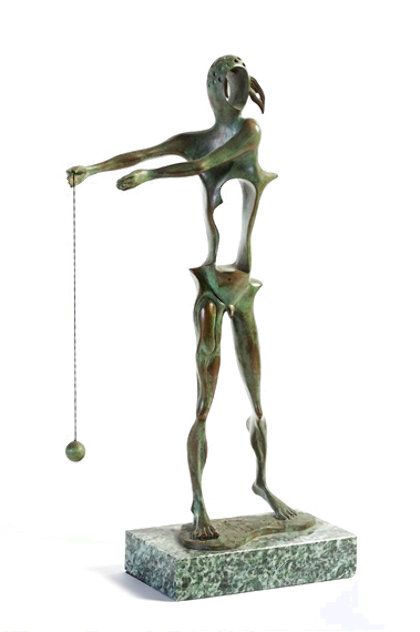 Homage to Newton Bronze Sculpture 1975 15 in Sculpture by Salvador Dali