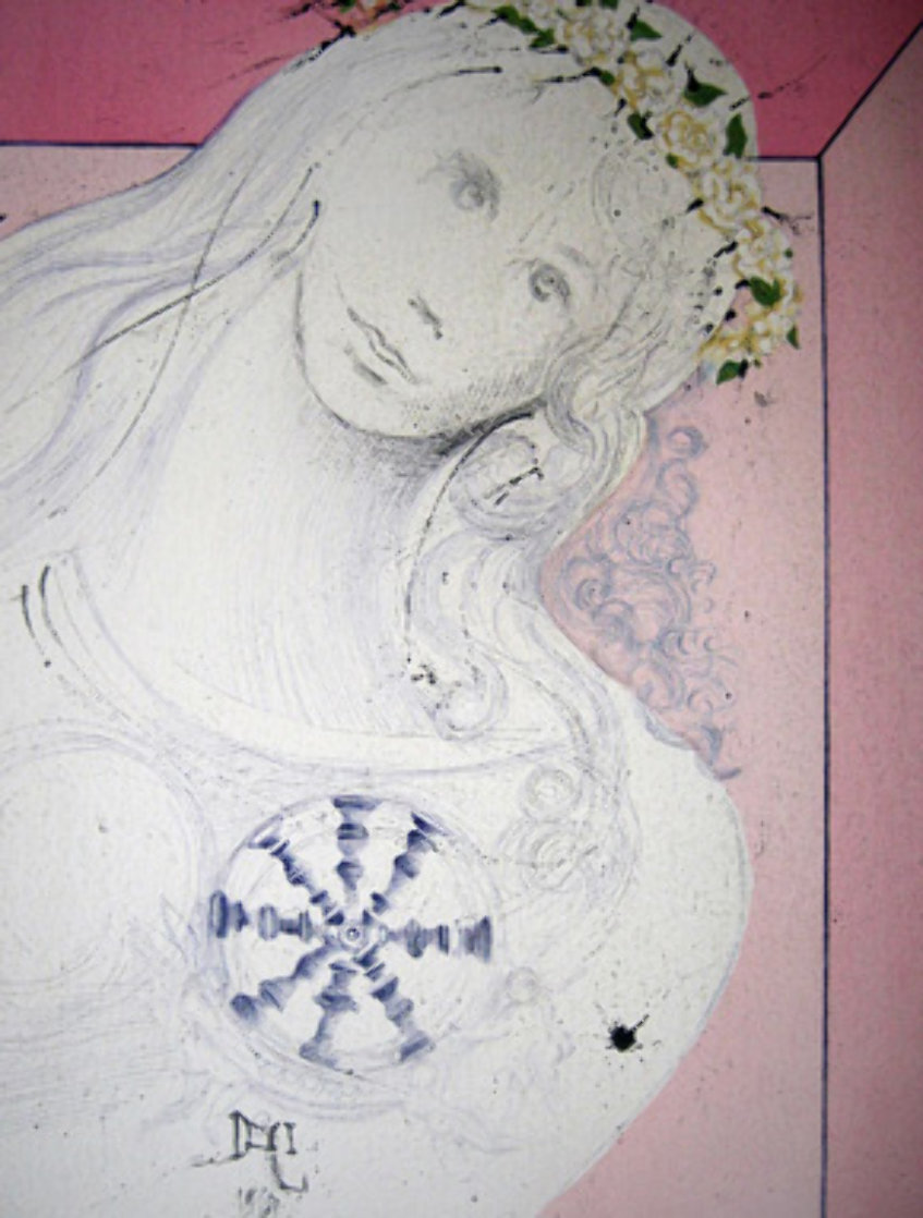 As Pure As Her Heart 1969 (Early) Limited Edition Print by Salvador Dali As Pure As Her Heart 1969 (Early) Limited Edition Print by Salvador Dali