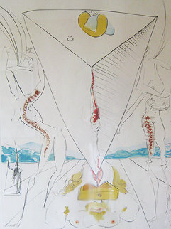 Philosophe Eevrase Par Le Cosmos 1965 (Early) Limited Edition Print - Salvador Dali Philosophe Eevrase Par Le Cosmos 1965 (Early) Limited Edition Print - Salvador Dali