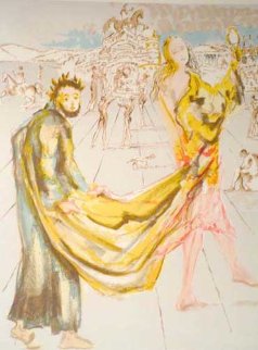 Kingdom 1980 Limited Edition Print - Salvador Dali Kingdom 1980 Limited Edition Print - Salvador Dali