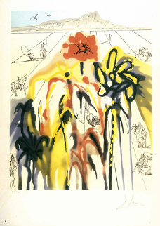 Diamond Head 1980 Limited Edition Print - Salvador Dali Diamond Head 1980 Limited Edition Print - Salvador Dali