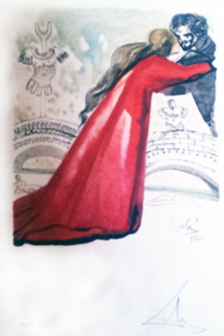 Pilade Aimait Hermione EA 1976 Limited Edition Print by Salvador Dali Pilade Aimait Hermione EA 1976 Limited Edition Print by Salvador Dali