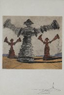 Spinning Man Limited Edition Print by Salvador Dali - 1 Spinning Man Limited Edition Print by Salvador Dali - 1