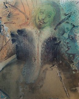 Damis And Durval 1969 (early) Limited Edition Print - Salvador Dali Damis And Durval 1969 (early) Limited Edition Print - Salvador Dali