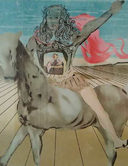 Chevalier Surrealiste 1980 HS by Salvador Dali