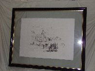 Road to Ampurdam (Rome And Cadaques) 1973 Limited Edition Print by Salvador Dali - 2 Road to Ampurdam (Rome And Cadaques) 1973 Limited Edition Print by Salvador Dali - 2