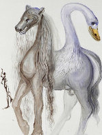 Dalinean Horses: Horace's Chimera 1972 Limited Edition Print by Salvador Dali - 0