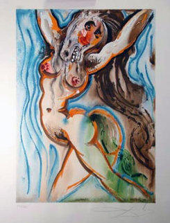 Dalinean Horses, Le Feme Cheval (woman Horse) 1972 Limited Edition Print - Salvador Dali