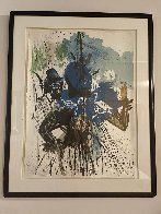 l'homme Et La Fleure 1973 Limited Edition Print by Salvador Dali - 1 l'homme Et La Fleure 1973 Limited Edition Print by Salvador Dali - 1