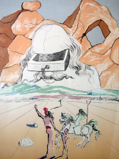 Retrospective Suite of 4 Lithographs 1978 Limited Edition Print - Salvador Dali Retrospective Suite of 4 Lithographs 1978 Limited Edition Print - Salvador Dali