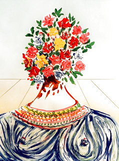 Retrospective Flowering of Inspiration 1978 Limited Edition Print - Salvador Dali Retrospective Flowering of Inspiration 1978 Limited Edition Print - Salvador Dali
