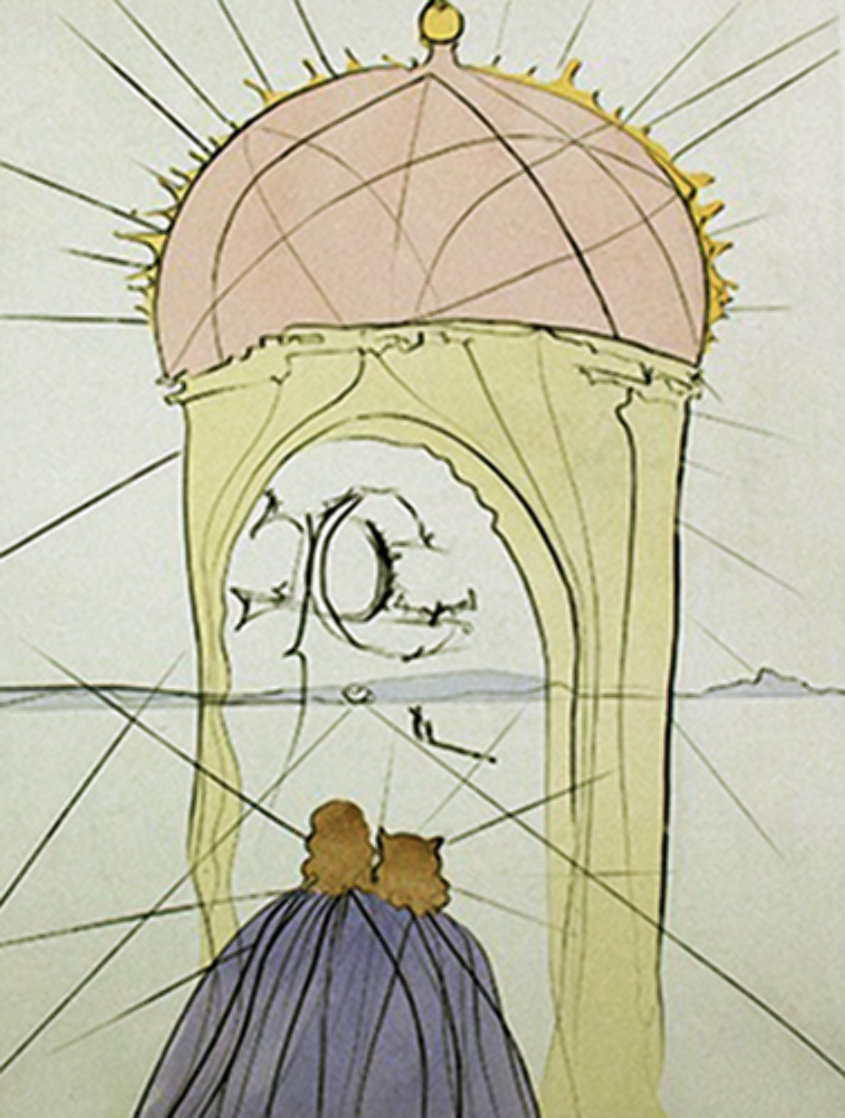 Museum of Genius And Whimsy 1974 Limited Edition Print by Salvador Dali Museum of Genius And Whimsy 1974 Limited Edition Print by Salvador Dali