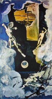 Tower, From Tarot Suite Limited Edition Print - Salvador Dali Tower, From Tarot Suite Limited Edition Print - Salvador Dali