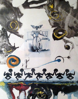 Memories of Surrealism: Surrealist Gastronomy 1971 Limited Edition Print - Salvador Dali