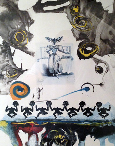 Memories of Surrealism: Surrealist Gastronomy 1971 HS Limited Edition Print - Salvador Dali