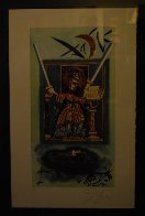 Two of Swords Tarot Card 1978 Limited Edition Print by Salvador Dali - 2 Two of Swords Tarot Card 1978 Limited Edition Print by Salvador Dali - 2