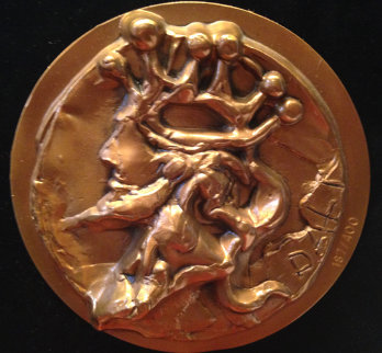 King Bronze Sculpture 4.5 in Sculpture by Salvador Dali