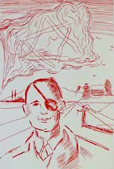 Moshe Dayan 1968 (Early) Limited Edition Print by Salvador Dali Moshe Dayan 1968 (Early) Limited Edition Print by Salvador Dali
