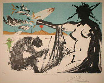 Prisoners are Free! Liberation 1974 Limited Edition Print - Salvador Dali Prisoners are Free! Liberation 1974 Limited Edition Print - Salvador Dali