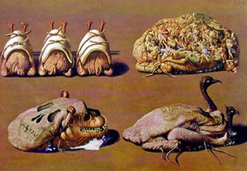 Diners of Gala: Princely Plier Caprices 1971 Limited Edition Print - Salvador Dali Diners of Gala: Princely Plier Caprices 1971 Limited Edition Print - Salvador Dali