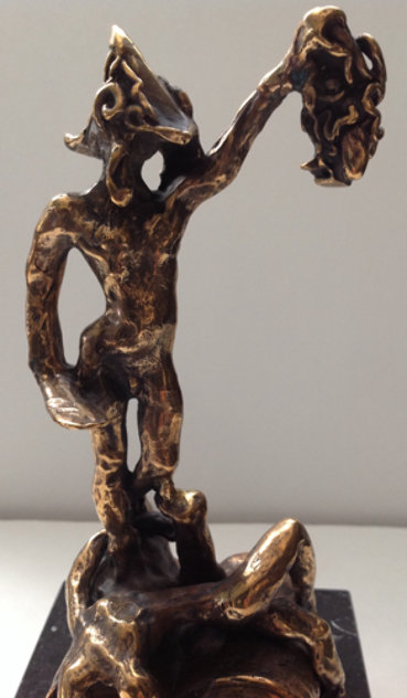Perseus, Homage to Benvenuto Cellini Bronze Sculpture 1976 9.5 in  Sculpture by Salvador Dali