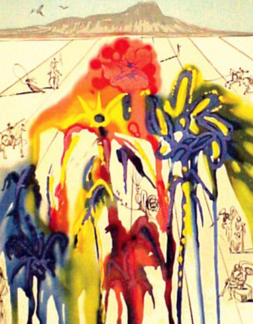 Diamond Head 1980 Limited Edition Print by Salvador Dali Diamond Head 1980 Limited Edition Print by Salvador Dali